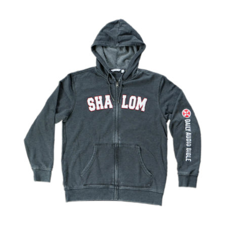 Shalom Fleece Zip-Up Hoodie